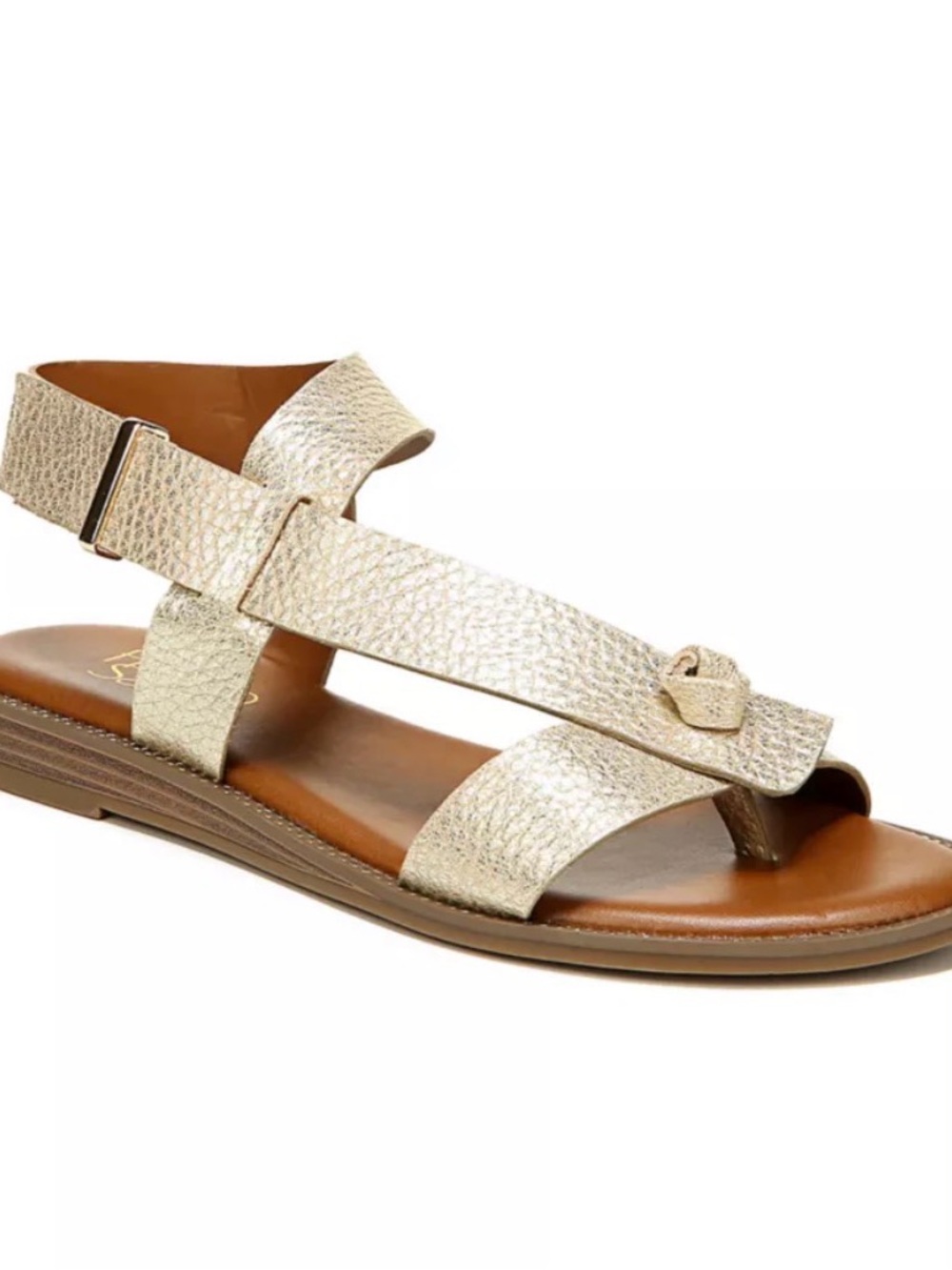 Franco Sarto L-Glenni Gold Sandals - Picture 5 of 8